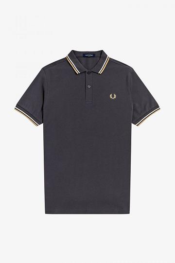 Pánské Polo Triko Fred Perry M3600 Černé | CZ 1628MQZA